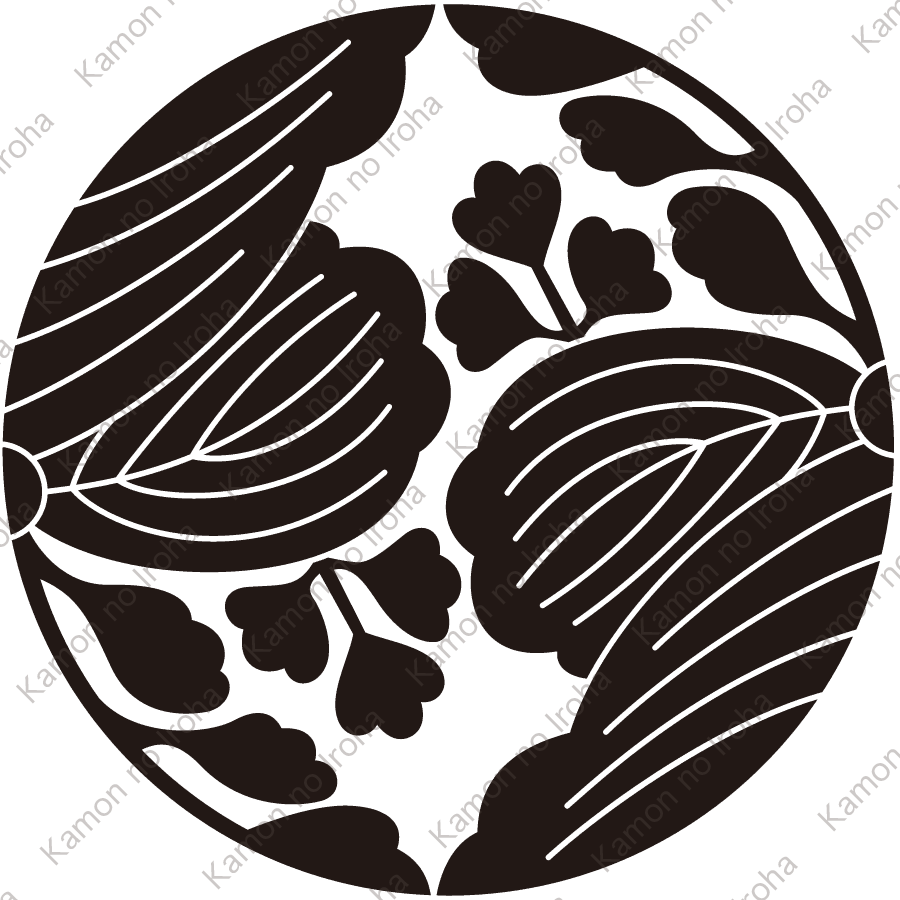 入れ違い割り桐紋