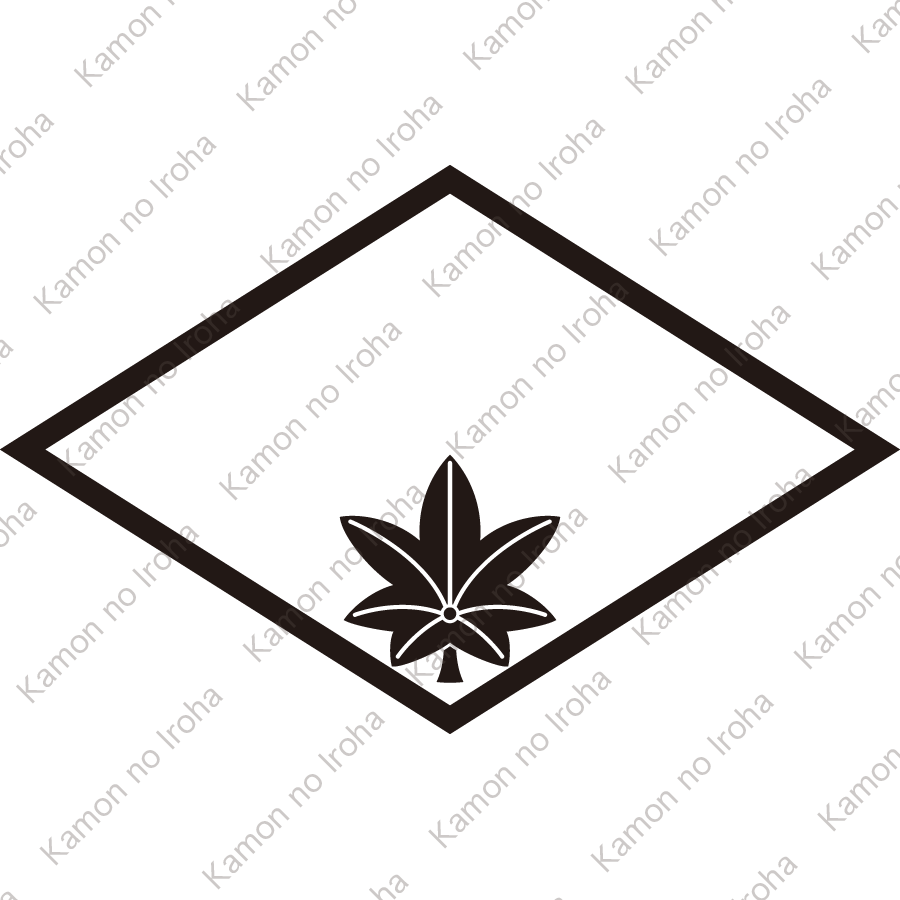 糸菱に総除き楓紋