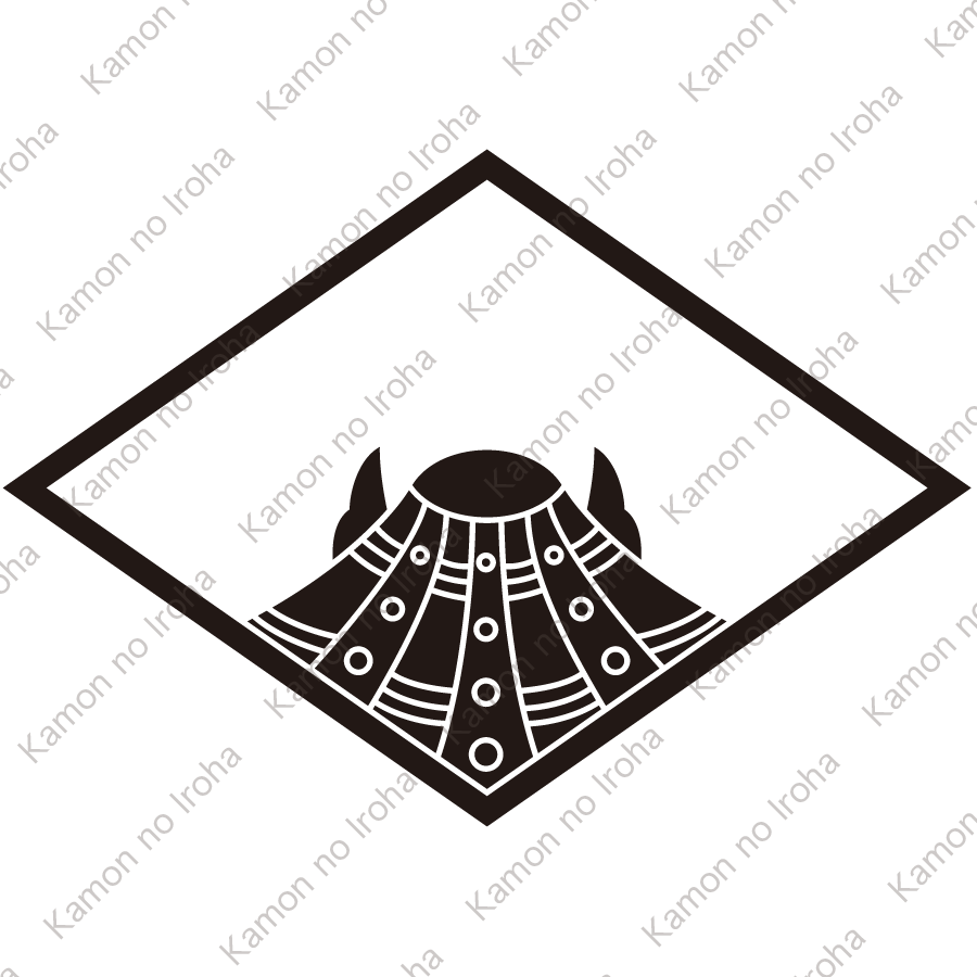 糸菱に覗き板屋貝紋