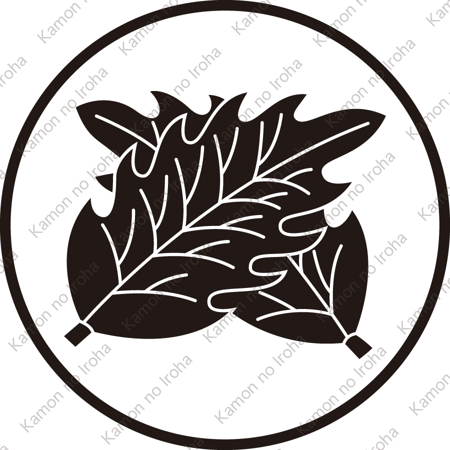 糸輪に違い柊紋