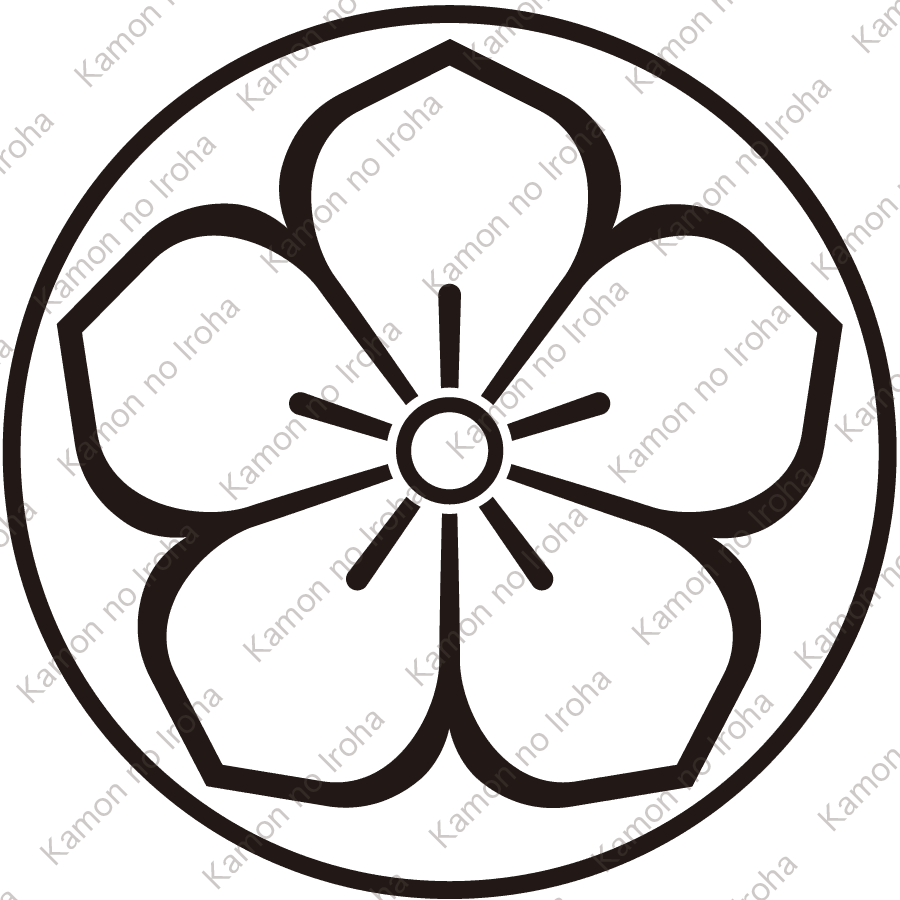 糸輪に蔭桔梗紋