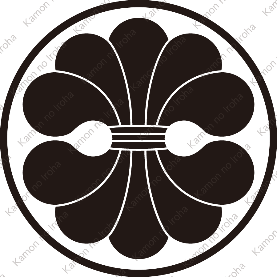 糸輪に変り結綿紋