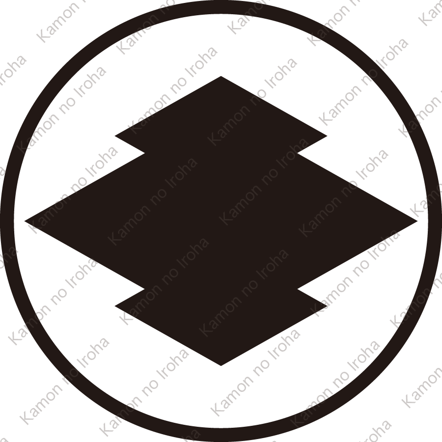 糸輪に松皮菱紋