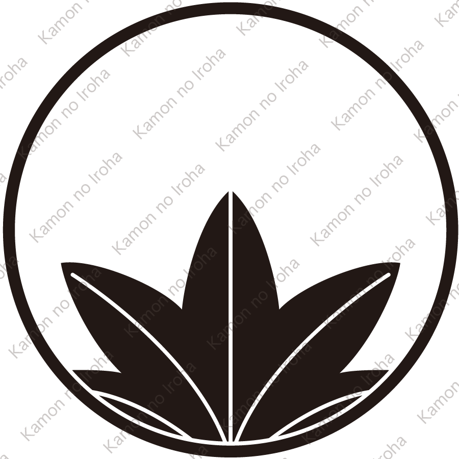 糸輪に覗き楓紋