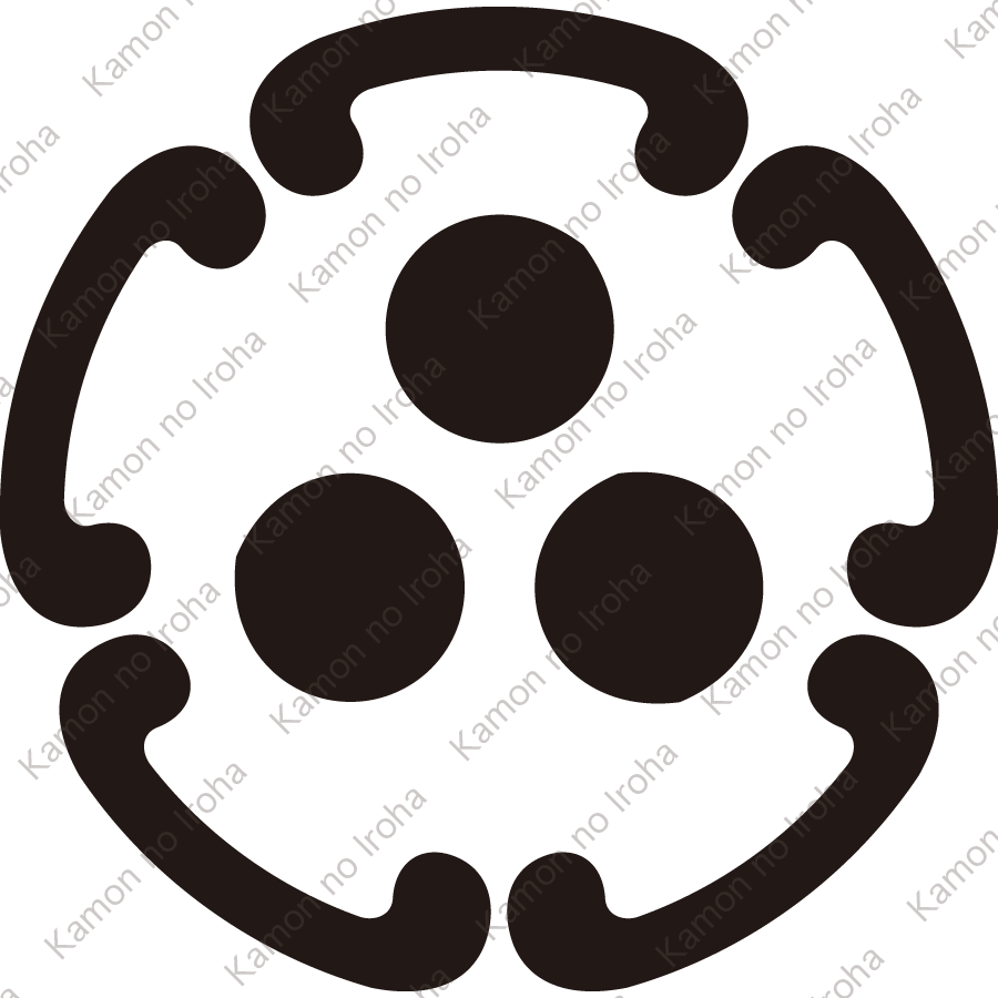 五つ鐶に三つ星紋