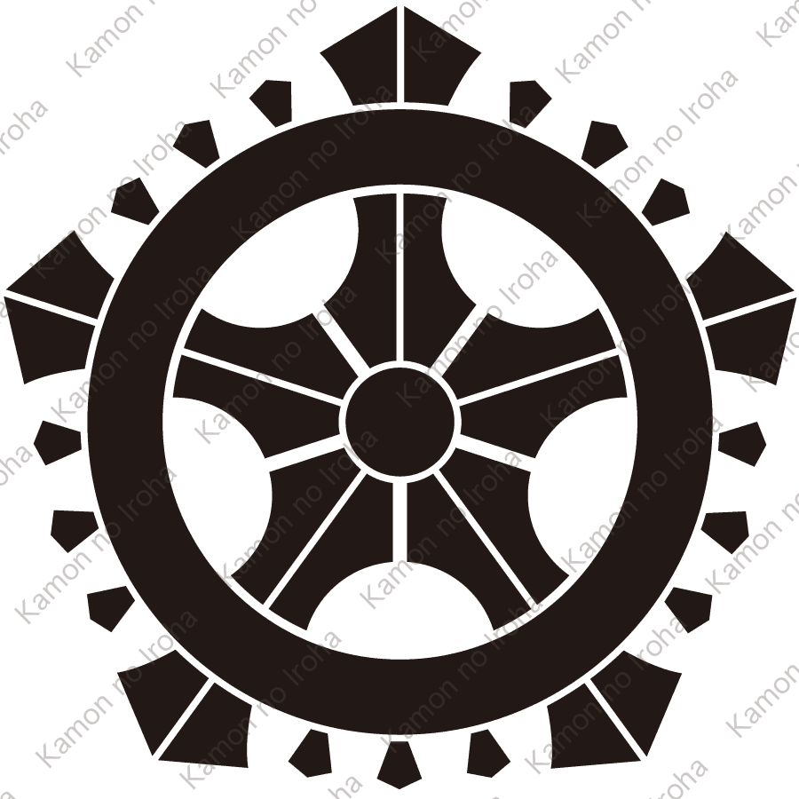 五つ輪宝紋
