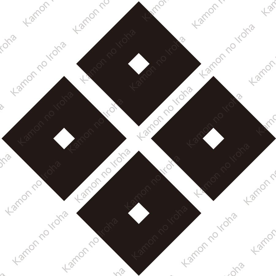 十一割り四つ目紋