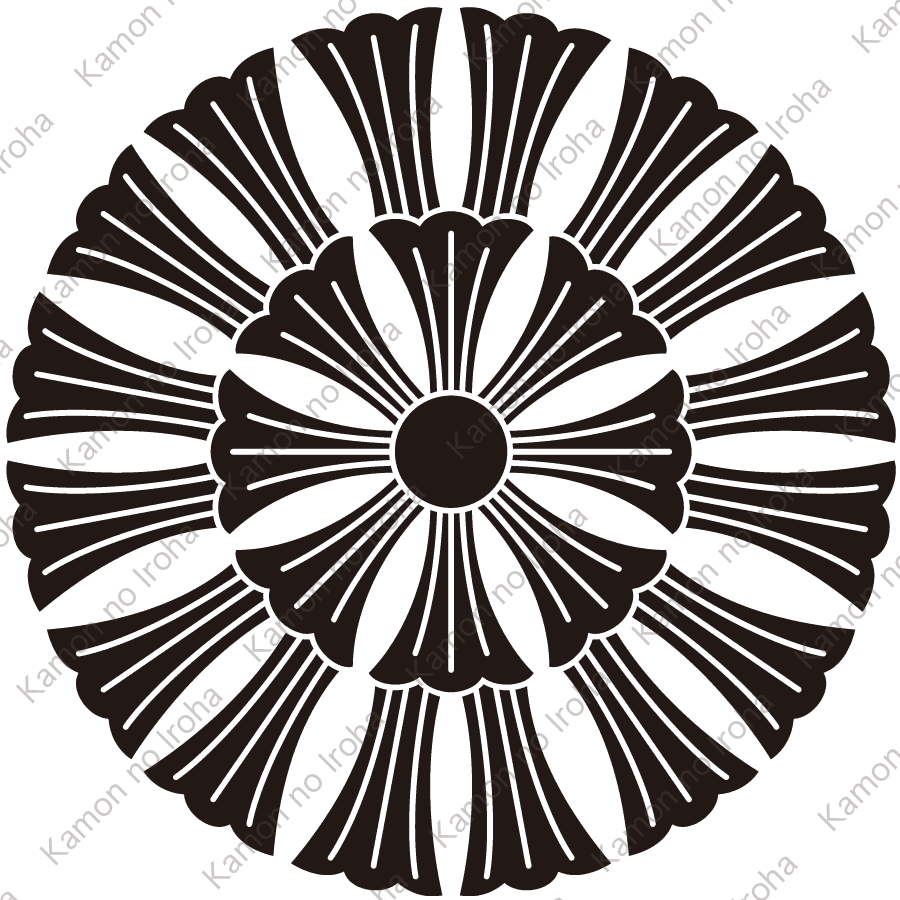 十六割り寓生紋