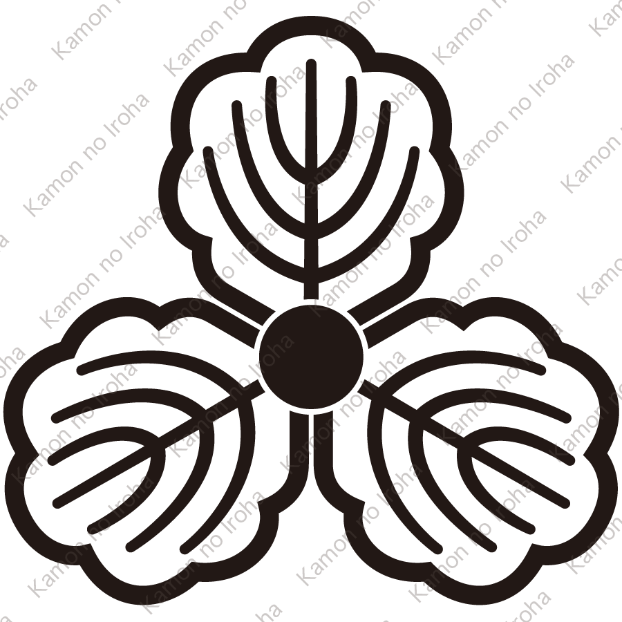 陰三つ柏紋