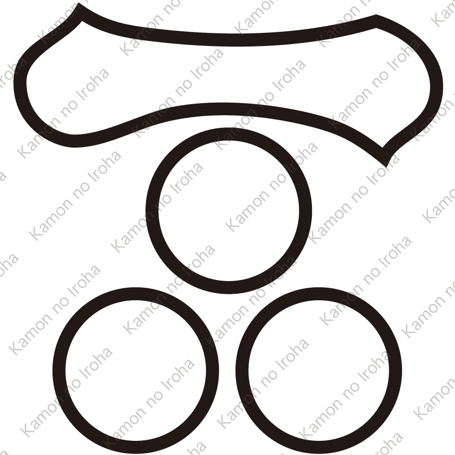 陰長門三つ星紋