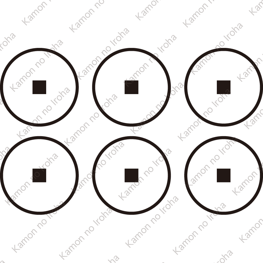陰真田六連銭紋