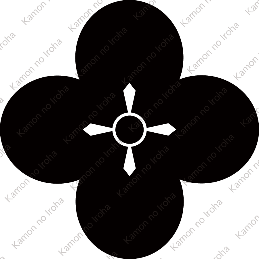 柿の花（２）紋