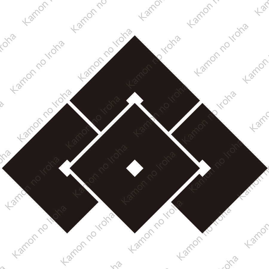重ね四つ目紋