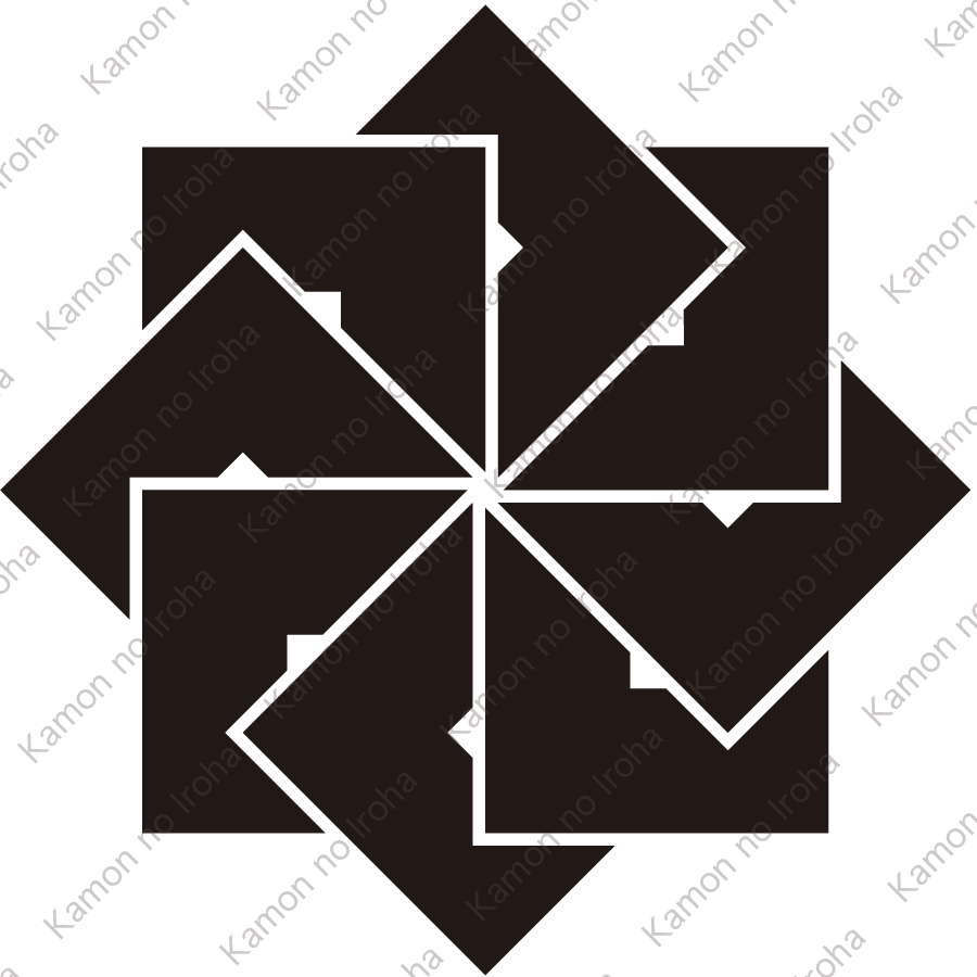 重ね四つ目車紋