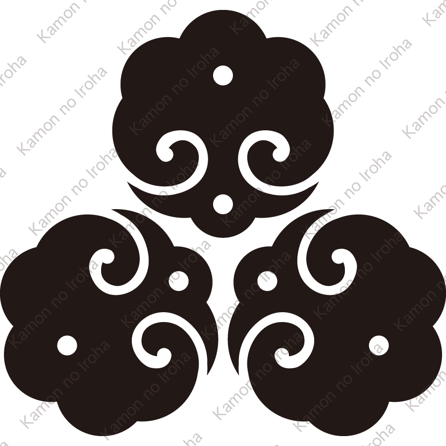 頭合せ三つ打板紋