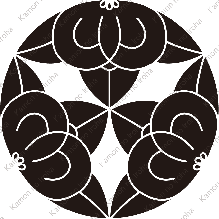 頭合せ三つ橘紋