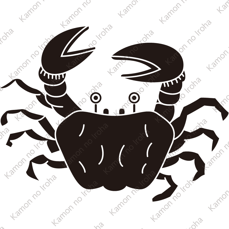 川蟹紋