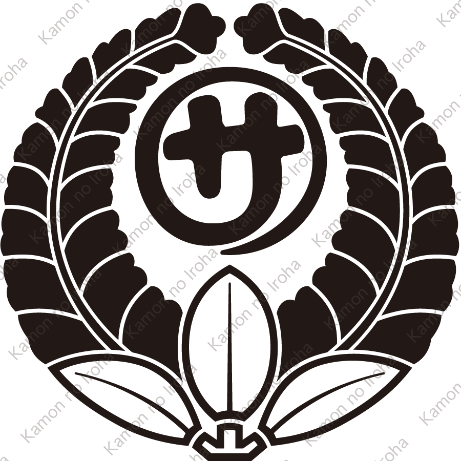 変り上り藤にサの丸紋