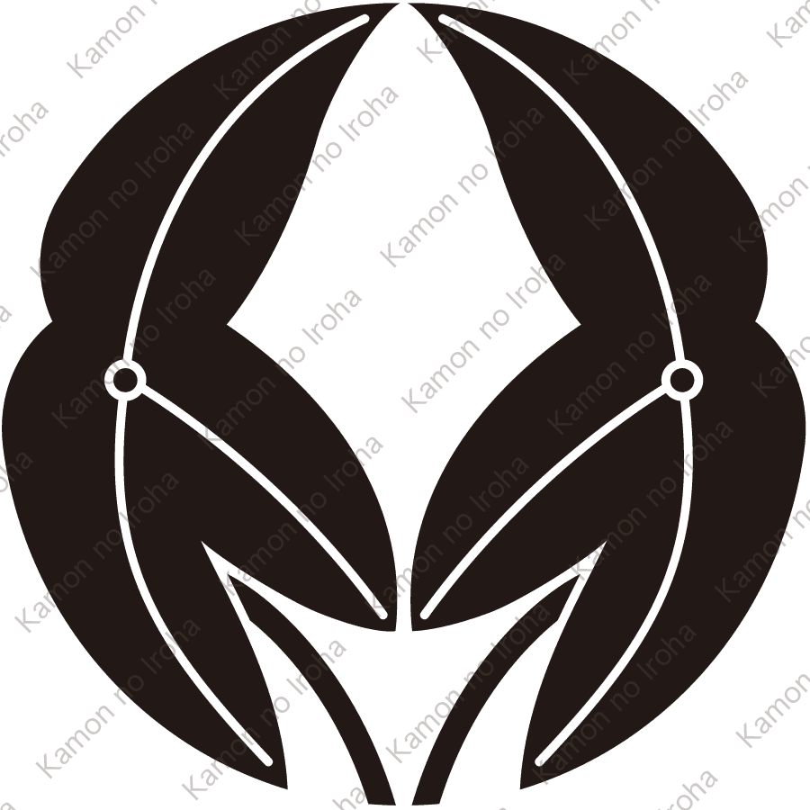 変り抱き葉沢瀉紋