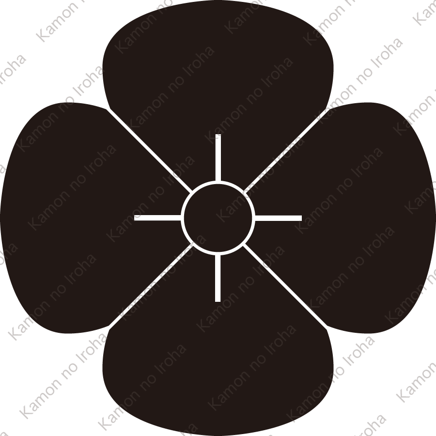 変り田字草紋