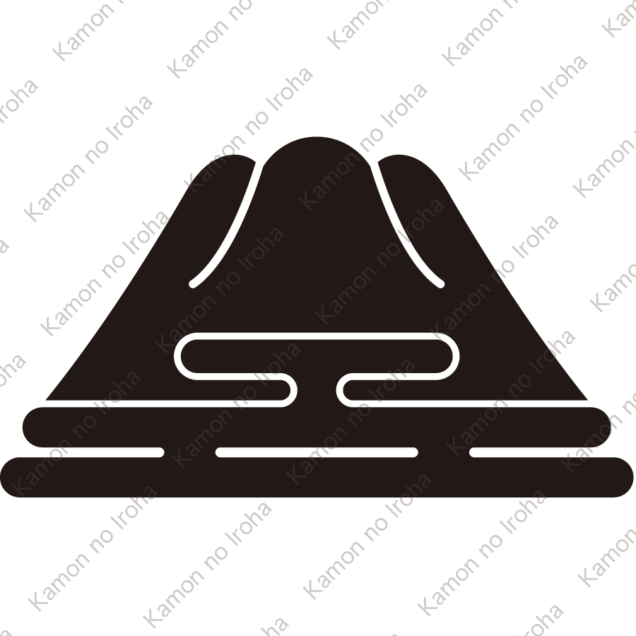 変わり富士山紋