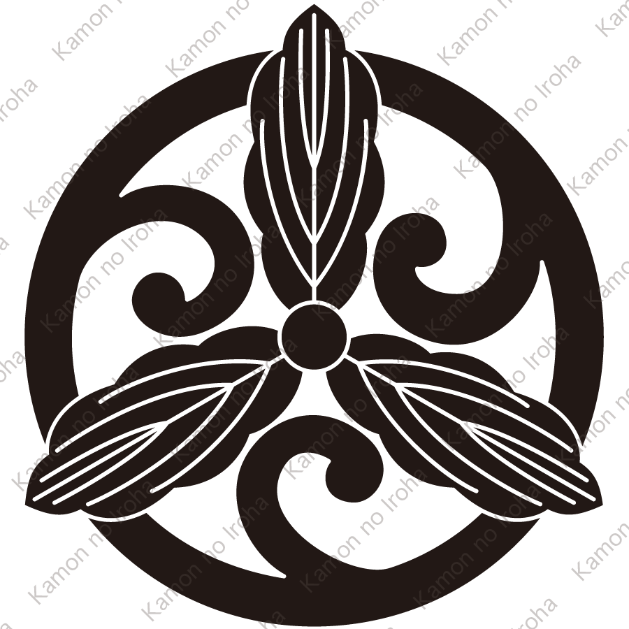 変り五徳細柏紋