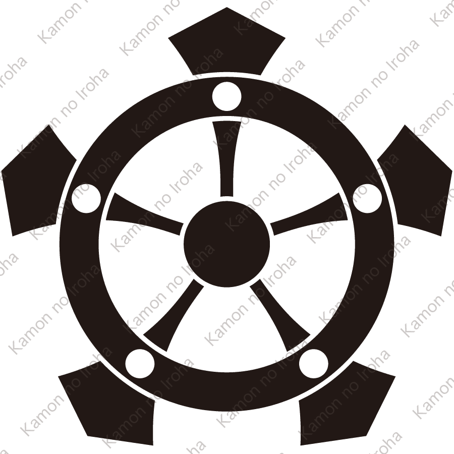 変り行者輪宝紋