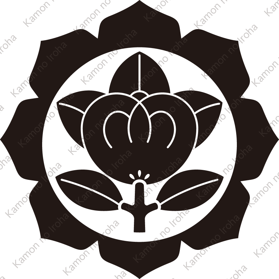 変り花輪に橘紋