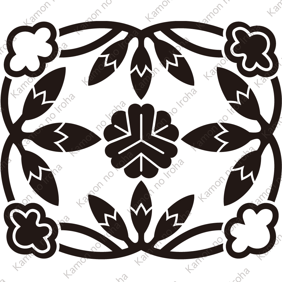 変り姫路片喰紋