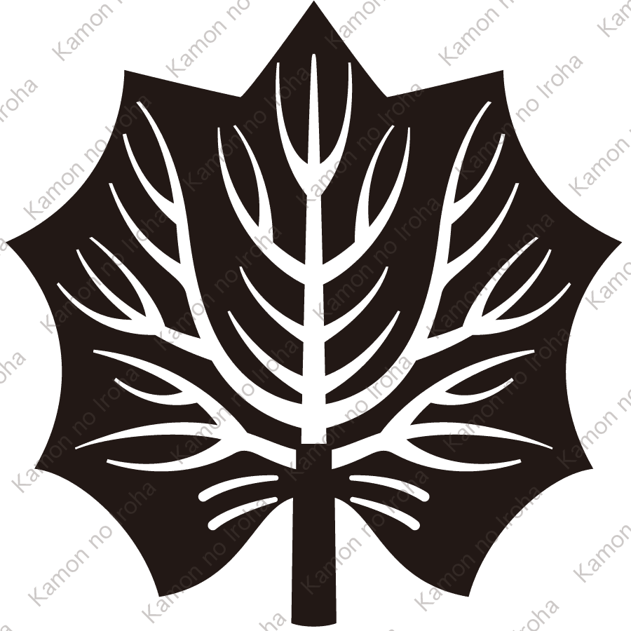 変り平戸梶の葉紋