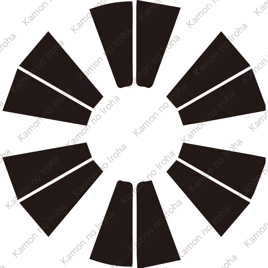 変り十二日足（２）紋