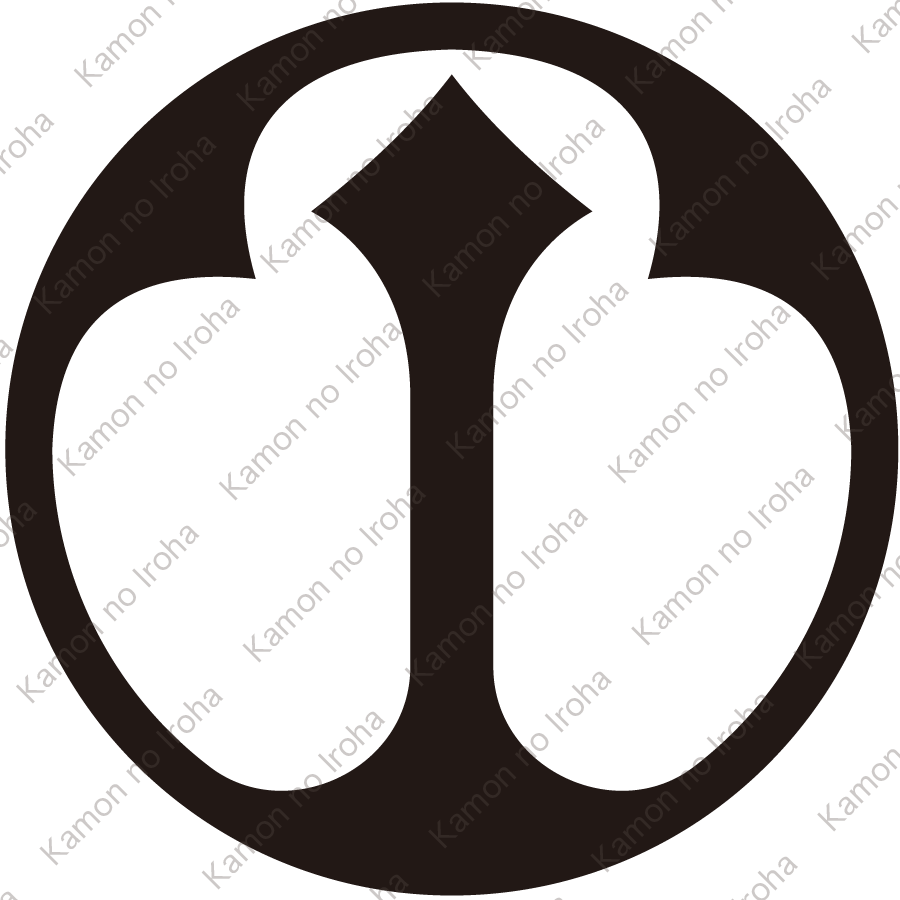 変り剣山の丸紋