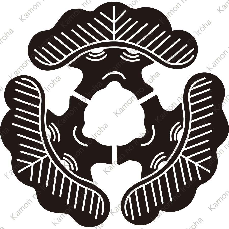 変り三つ松紋