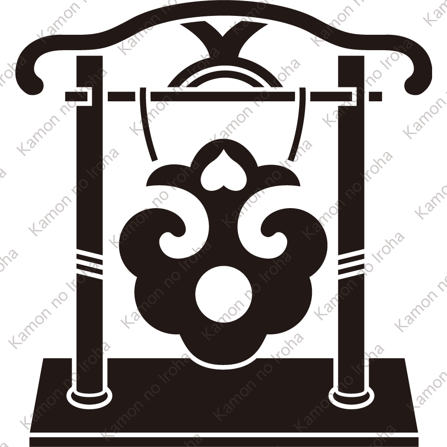 変り釣り打板紋