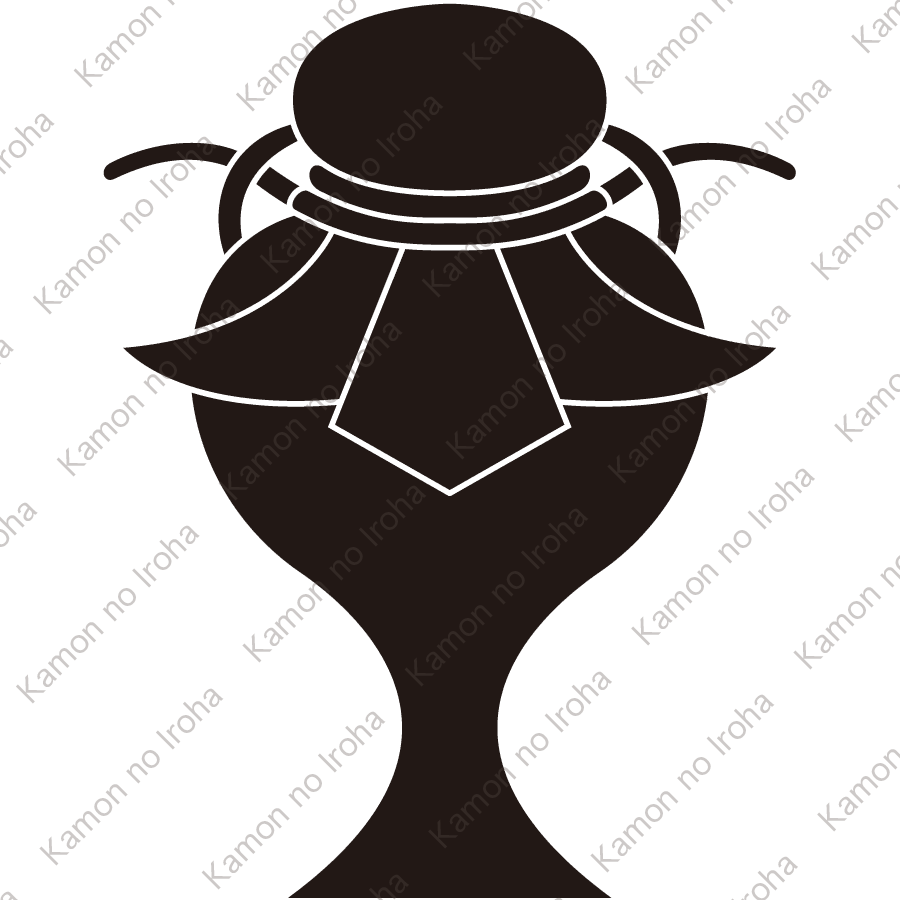 変り包み瓶子紋