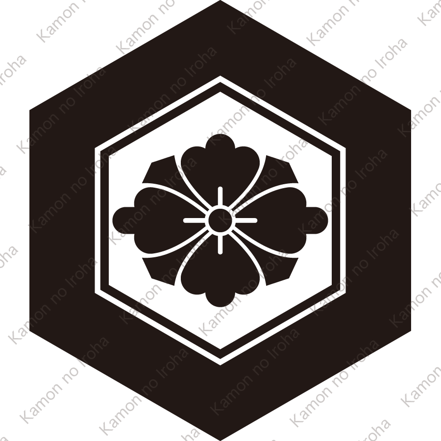 亀甲に剣花菱紋