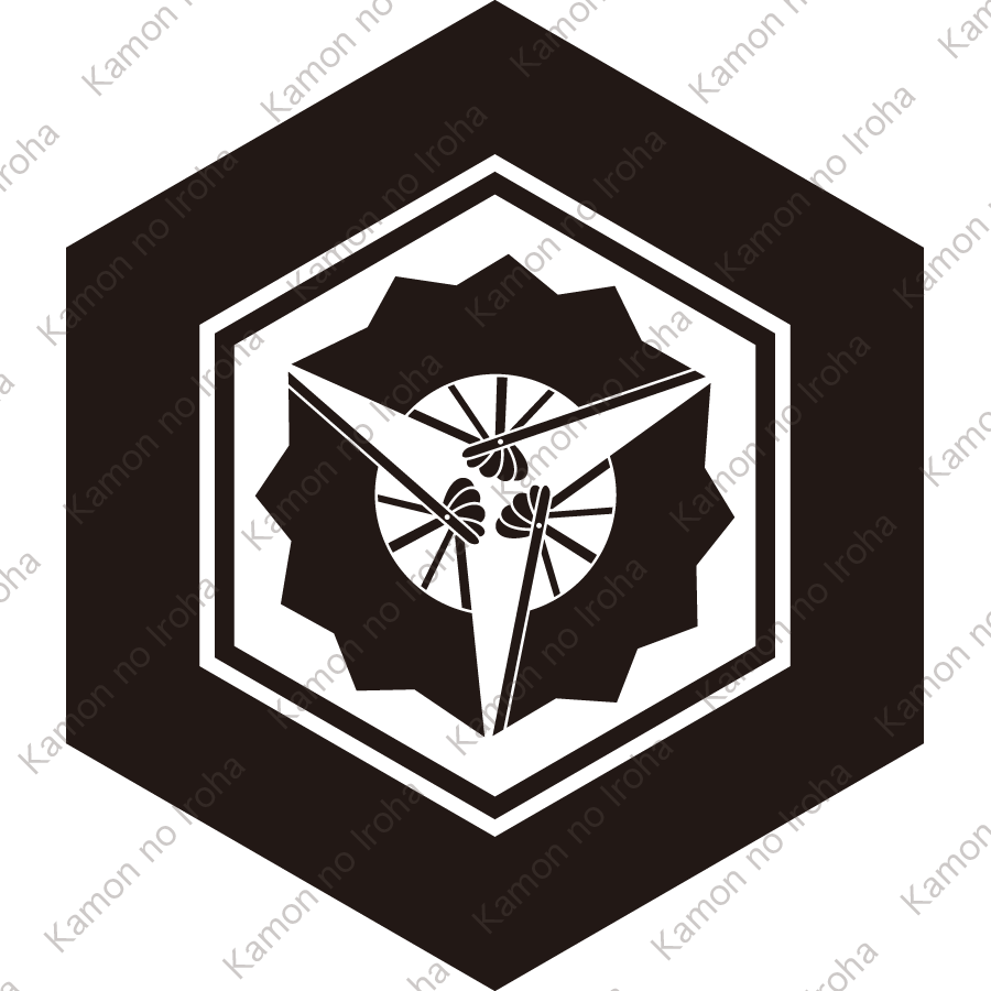 亀甲に高崎扇紋