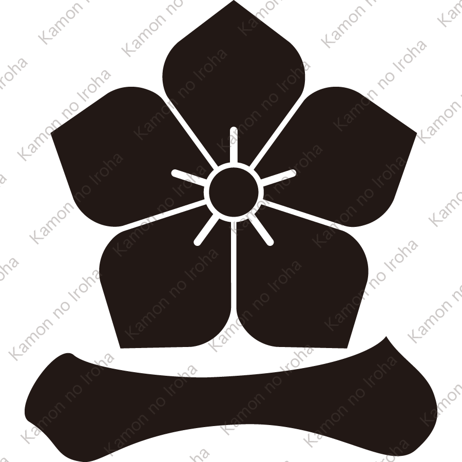 桔梗に一文字紋