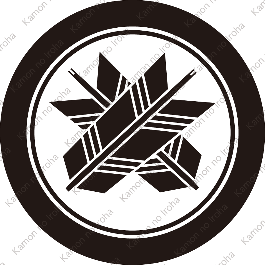 子持ち輪に違い矢紋