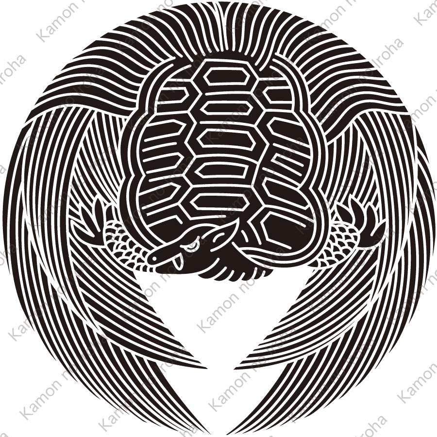 下り亀紋