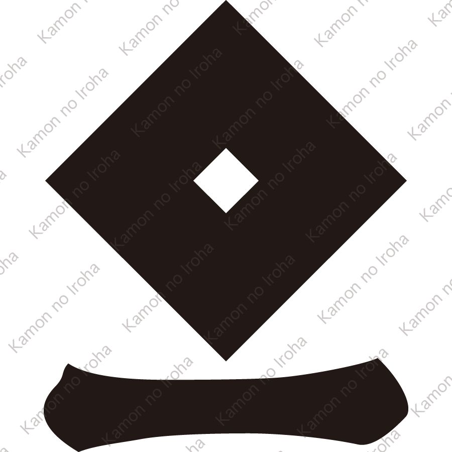 釘抜に一文字紋