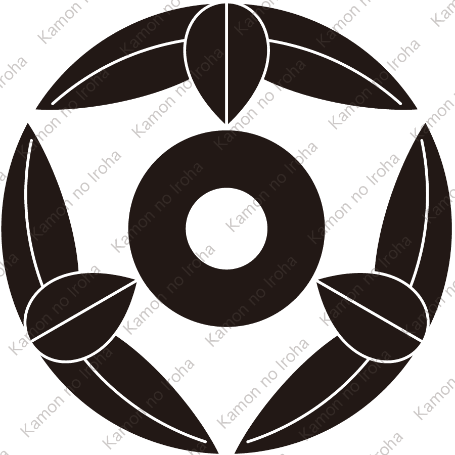 九枚笹に蛇の目紋