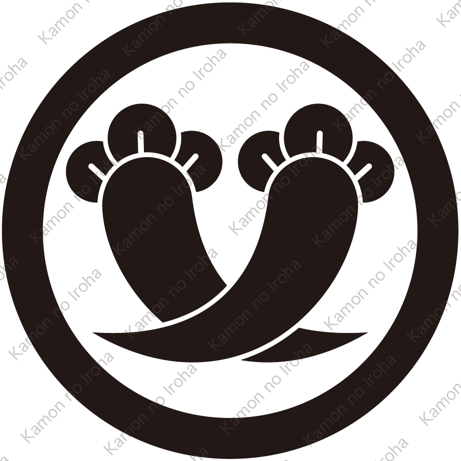 丸に違い丁子紋