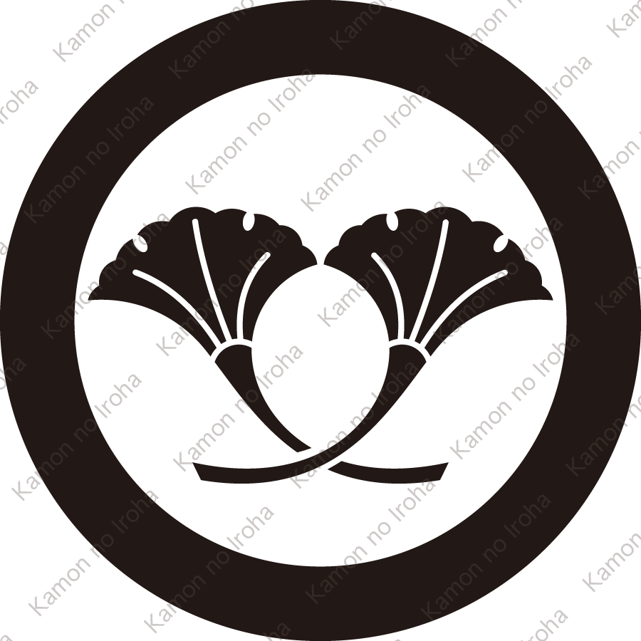 丸に違い銀杏紋