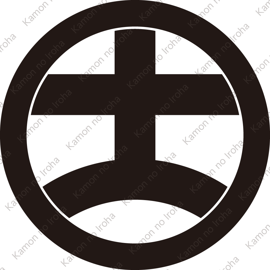 丸に大文字（３）紋