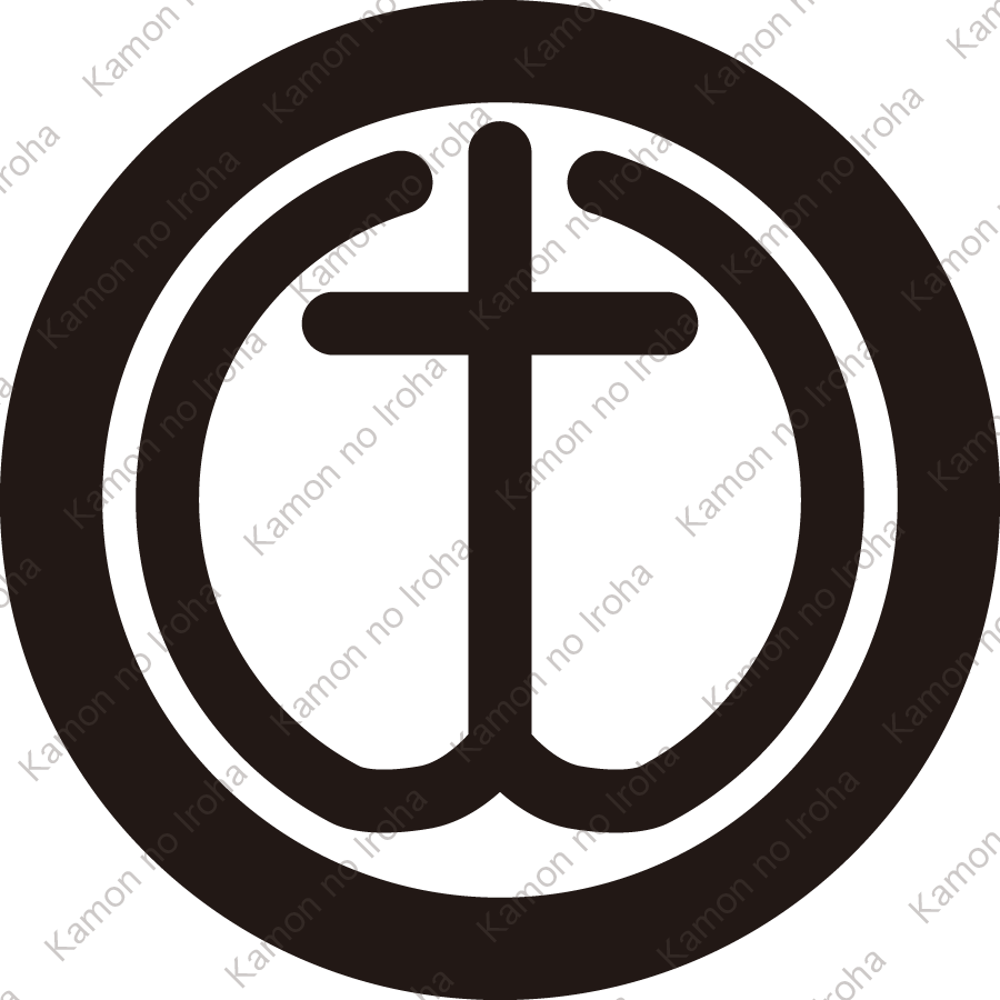 丸に大文字（４）紋