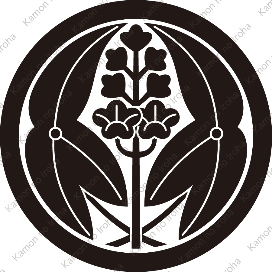 下総結城藩水野氏の替紋、旗本間宮氏、旗本石丸氏、旗本蔭山氏