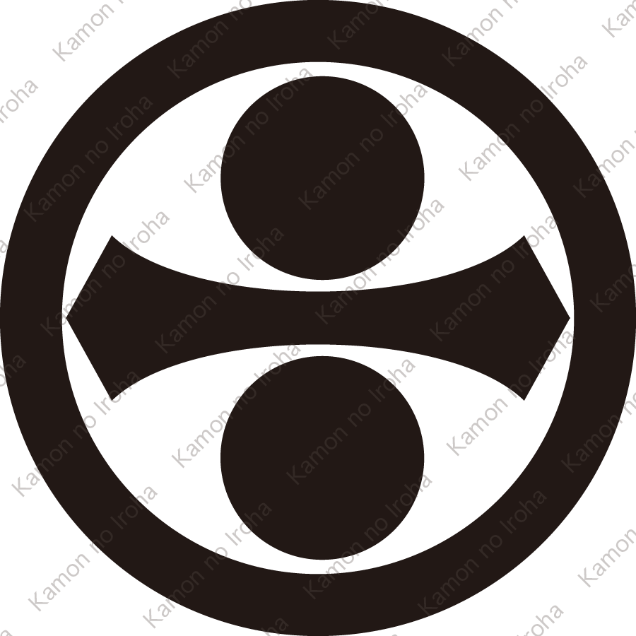 丸に二つ星に一つ剣紋