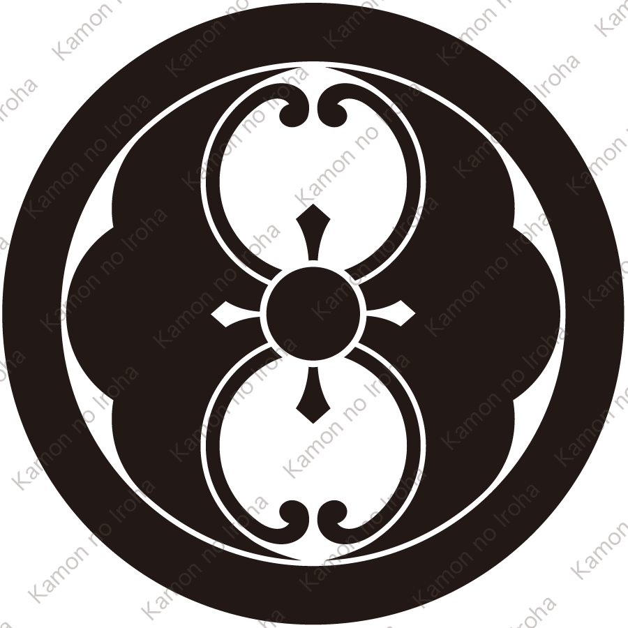 丸に花蕨紋