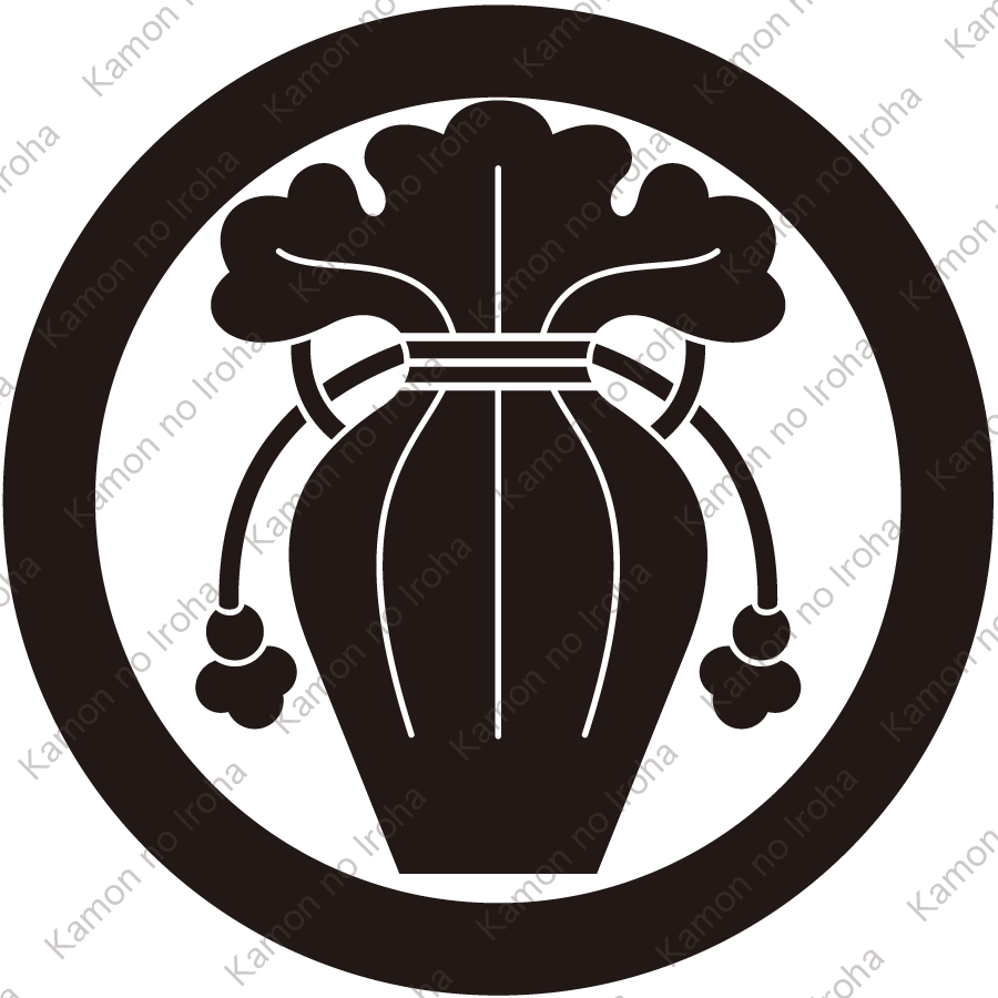 丸に一つ瓶子紋